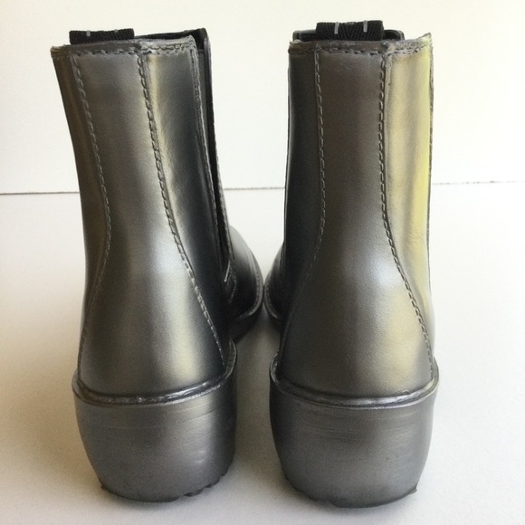 EMU Australia Ellin Waterproof Rainboot Silver Size 8 - Picture 7 of 11